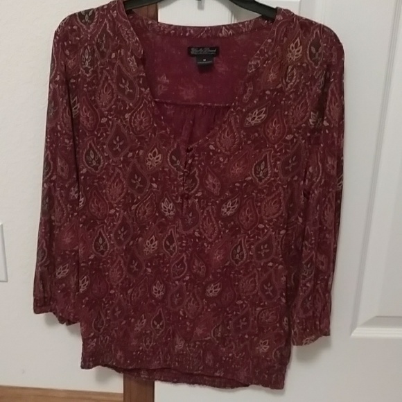 EUC Lucky Brand top - Picture 1 of 4